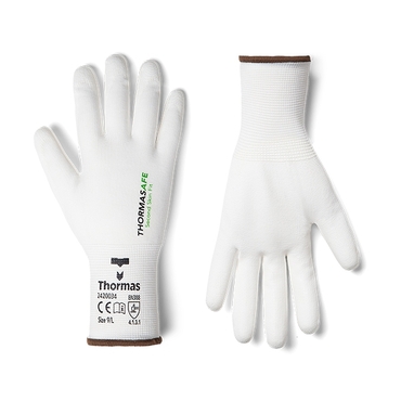 Handschuh Second Skin Fit weiß/weiß